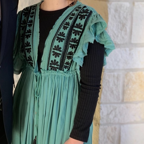 Free People Will wait for you midi dress - Picture 3 of 6